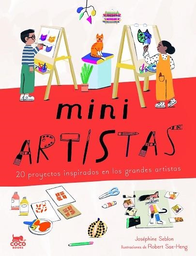 MINI ARTISTAS | 9788412792416 | SEBLON, JOSÉPHINE | Llibreria Drac - Llibreria d'Olot | Comprar llibres en català i castellà online