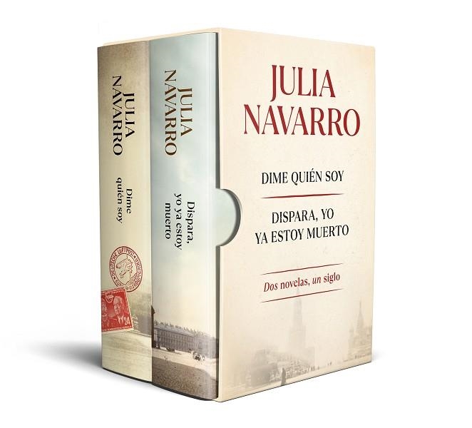 ESTUCHE JULIA NAVARRO (CONTIENE: DIME QUIÉN SOY | DISPARA, YO YA ESTOY MUERTO) | 9788466378529 | NAVARRO, JULIA | Llibreria Drac - Llibreria d'Olot | Comprar llibres en català i castellà online