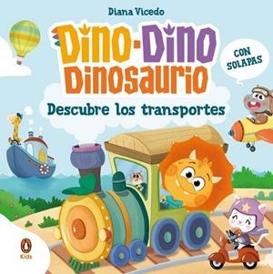 DINODINO DESCUBRE LOS TRANSPORTES (DINODINO DINOSAURIO) | 9788419511959 | VICEDO, DIANA | Llibreria Drac - Llibreria d'Olot | Comprar llibres en català i castellà online