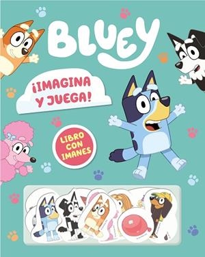 ¡IMAGINA Y JUEGA! LIBRO CON IMANES (BLUEY. LIBRO JUGUETE) | 9788448869113 | BLUEY | Llibreria Drac - Llibreria d'Olot | Comprar llibres en català i castellà online