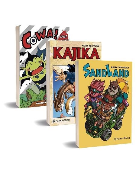 PACK SANDLAND + KAJIKA + COWA | 9788411407557 | TORIYAMA, AKIRA | Llibreria Drac - Llibreria d'Olot | Comprar llibres en català i castellà online