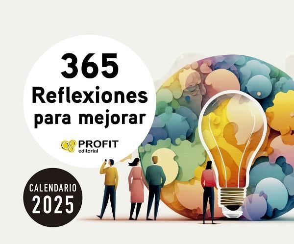 CALENDARIO 2025 365 REFLEXIONES PARA MEJORAR | 9788410235236 | PROFIT EDITORIAL | Llibreria Drac - Llibreria d'Olot | Comprar llibres en català i castellà online