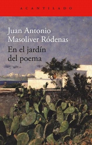 EN EL JARDÍN DEL POEMA | 9788419958327 | MASOLIVER RÓDENAS, J. ANTONIO | Llibreria Drac - Llibreria d'Olot | Comprar llibres en català i castellà online