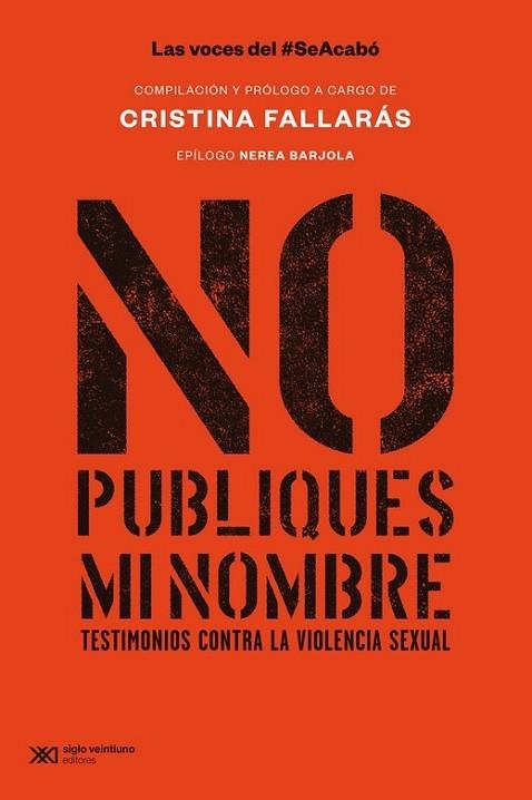 NO PUBLIQUES MI NOMBRE | 9788432321320 | FALLARAS CRISTINA | Llibreria Drac - Librería de Olot | Comprar libros en catalán y castellano online