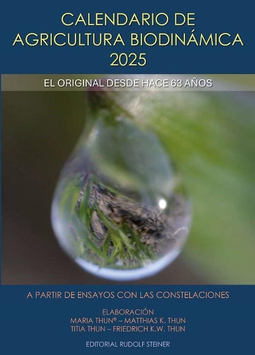 CALENDARIO DE AGRICULTURA BIODINÁMICA 2025 | 9788418919329 | FRIEDRICH K W | Llibreria Drac - Llibreria d'Olot | Comprar llibres en català i castellà online