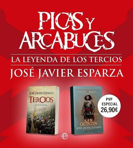 PICAS Y ARCABUCES (PACK) | 9788413849188 | ESPARZA, JOSÉ JAVIER | Llibreria Drac - Llibreria d'Olot | Comprar llibres en català i castellà online