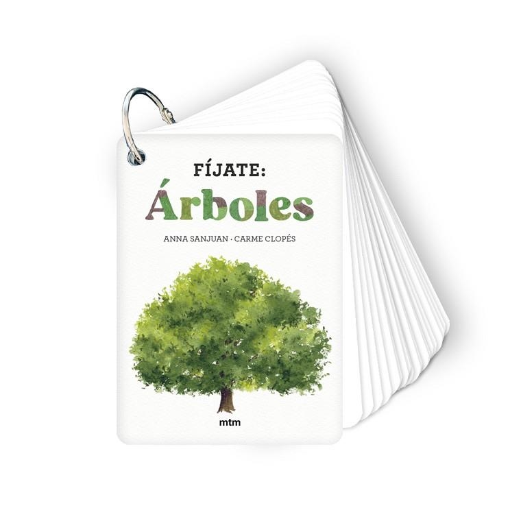 FÍJATE ÁRBOLES | 9788417165888 | SANJUAN, ANNA; CLOPÉS, CARME | Llibreria Drac - Llibreria d'Olot | Comprar llibres en català i castellà online