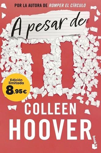 A PESAR DE TI | 9788408297659 | HOOVER, COLLEEN | Llibreria Drac - Llibreria d'Olot | Comprar llibres en català i castellà online