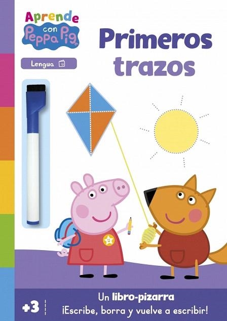 APRENDO CON PEPPA PIG. PRIMEROS TRAZOS (LIBROPIZARRA) (PEPPA PIG. PRIMEROS APRENDIZAJES) | 9788448869601 | HASBRO | Llibreria Drac - Librería de Olot | Comprar libros en catalán y castellano online