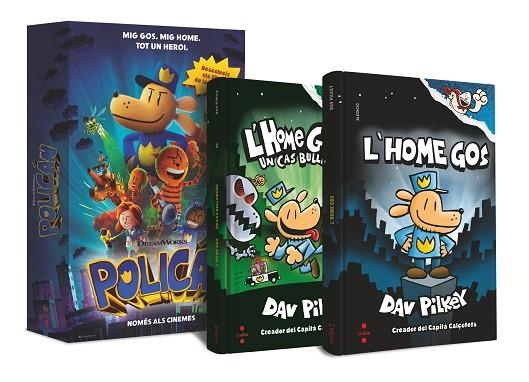 PACK L'HOME GOS 1 I 2 | 9788466158701 | PILKEY, DAV | Llibreria Drac - Llibreria d'Olot | Comprar llibres en català i castellà online