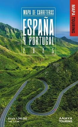 MAPA DE CARRETERAS DE ESPAÑA Y PORTUGAL 2025  1:340.000 | 9788491588610 | AA.DD. | Llibreria Drac - Llibreria d'Olot | Comprar llibres en català i castellà online