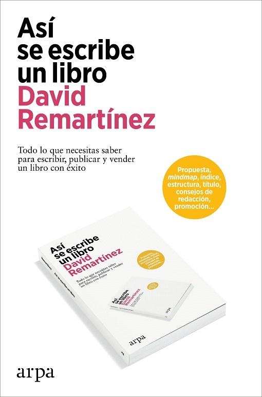 ASÍ SE ESCRIBE UN LIBRO | 9788419558954 | REMARTÍNEZ, DAVID | Llibreria Drac - Llibreria d'Olot | Comprar llibres en català i castellà online