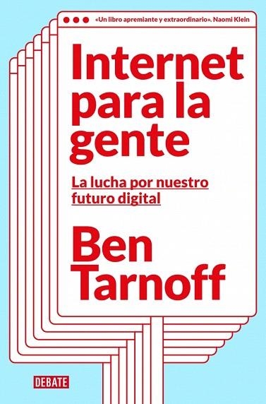 INTERNET PARA LA GENTE | 9788410214255 | TARNOFF, BEN | Llibreria Drac - Llibreria d'Olot | Comprar llibres en català i castellà online