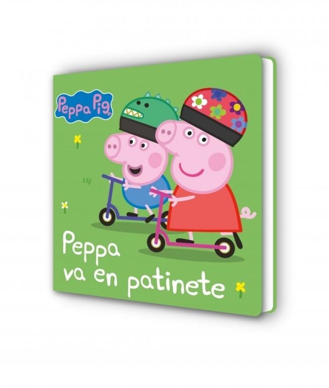 PEPPA VA EN PATINETE (PEPPA PIG. LIBRO DE CARTÓN) | 9788448869540 | HASBRO | Llibreria Drac - Llibreria d'Olot | Comprar llibres en català i castellà online