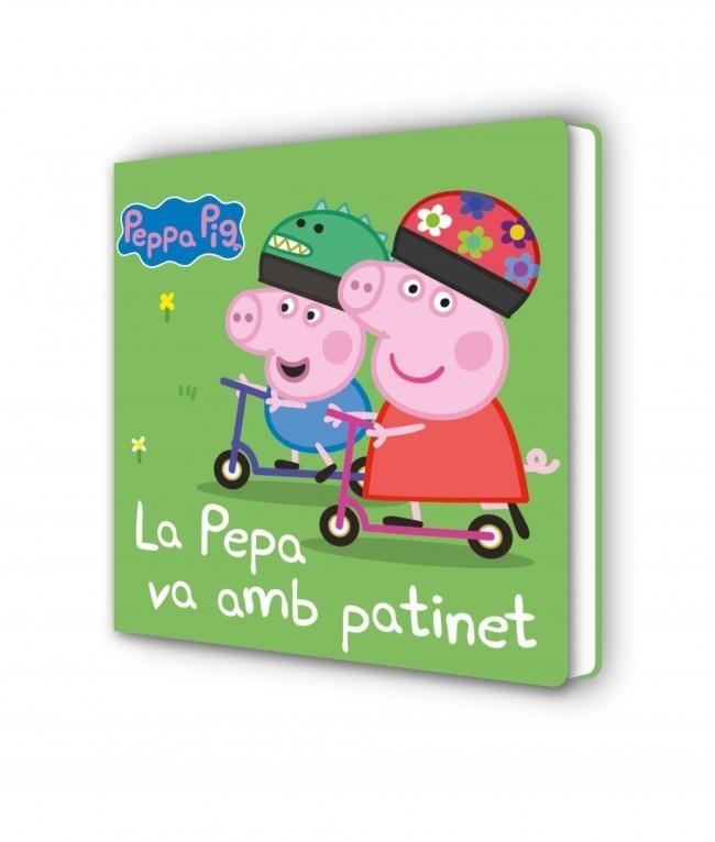 PEPA VA AMB PATINET, LA (PEPPA PIG. LLIBRE DE CARTRÓ) | 9788448869557 | HASBRO | Llibreria Drac - Llibreria d'Olot | Comprar llibres en català i castellà online