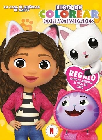 LIBRO DE COLOREAR CON ACTIVIDADES (LA CASA DE MUÑECAS DE GABBY. ACTIVIDADES) | 9788448869311 | LA CASA DE MUÑECAS DE GABBY | Llibreria Drac - Llibreria d'Olot | Comprar llibres en català i castellà online