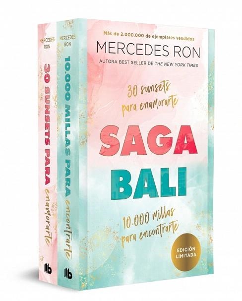 PACK BIOLOGÍA BALI (CONTIENE: 30 SUNSETS PARA ENAMORARTE | 10.000 MILLAS PARA ENCONTRARTE) | 9788410381636 | RON, MERCEDES | Llibreria Drac - Llibreria d'Olot | Comprar llibres en català i castellà online