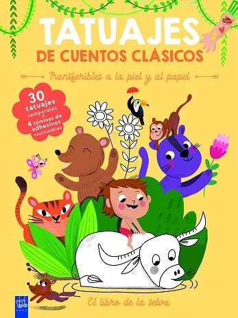 TATUAJES DE CUENTOS CLÁSICOS. EL LIBRO DE LA SELVA | 9788408295907 | YOYO | Llibreria Drac - Llibreria d'Olot | Comprar llibres en català i castellà online