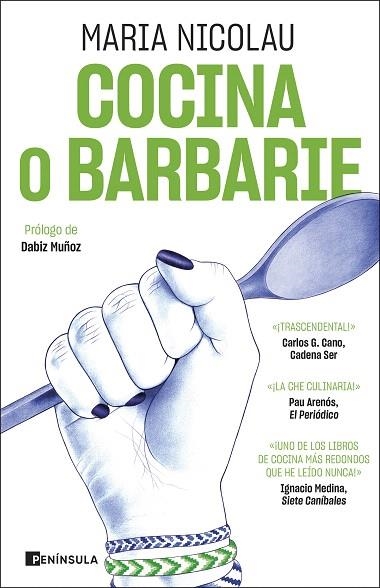 COCINA O BARBARIE | 9788411003315 | NICOLAU, MARIA | Llibreria Drac - Llibreria d'Olot | Comprar llibres en català i castellà online