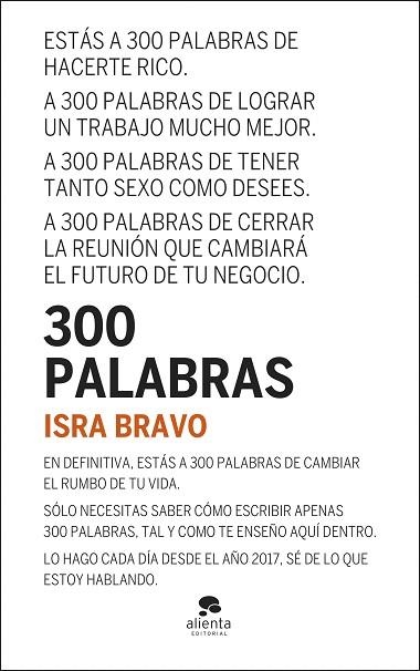 300 PALABRAS | 9788413443867 | BRAVO, ISRA | Llibreria Drac - Llibreria d'Olot | Comprar llibres en català i castellà online