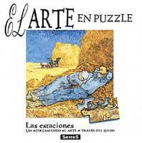 ESTACIONES, LAS EL ARTE EN PUZZLE | 9788484880240 | Llibreria Drac - Llibreria d'Olot | Comprar llibres en català i castellà online