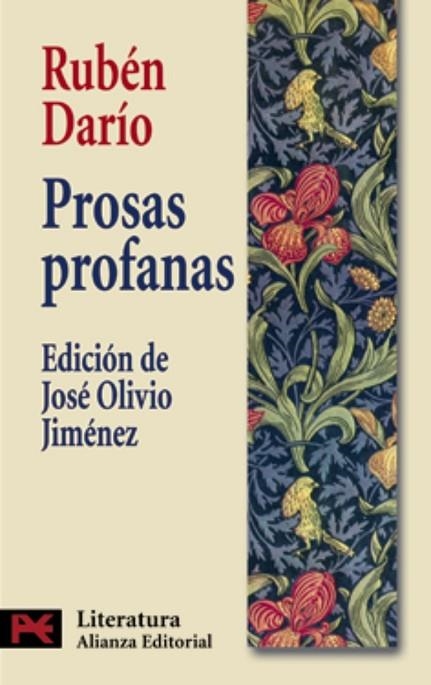 PROSAS PROFANAS | 9788420677408 | DARIO, RUBEN | Llibreria Drac - Librería de Olot | Comprar libros en catalán y castellano online