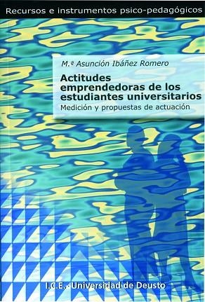 ACTITUDES EMPRENDEDORAS DE LOS ESTUDIANTES UNIVERSITARIOS | 9788427124899 | IBAÑEZ ROMERO, Mª ASUNCION | Llibreria Drac - Llibreria d'Olot | Comprar llibres en català i castellà online