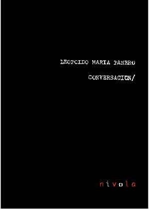 CONVERSACION / | 9788495599551 | PANERO, LEOPOLDO MARIA | Llibreria Drac - Librería de Olot | Comprar libros en catalán y castellano online