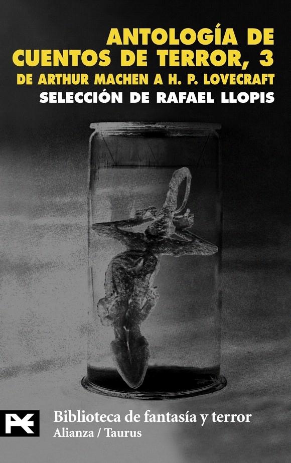 ANTOLOGIA DE CUENTOS DE TERROR 3 : MACHEN A LOVECRAFT | 9788420656342 | LLOPIS, RAFAEL (SEL) | Llibreria Drac - Llibreria d'Olot | Comprar llibres en català i castellà online