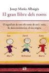 GRAN LLIBRE DELS NOMS, EL | 9788429755176 | ALBAIGÈS, JOSEP M. | Llibreria Drac - Llibreria d'Olot | Comprar llibres en català i castellà online