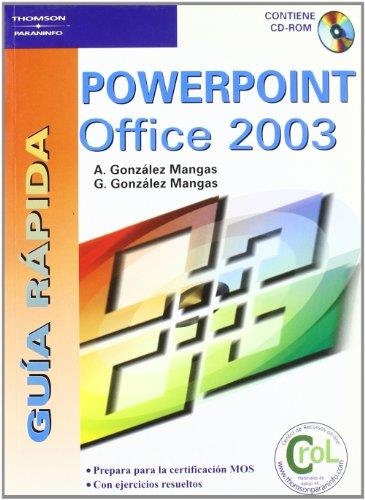 POWERPOINT OFFICE 2003 | 9788428328791 | GONZALEZ MANGAS, A I G | Llibreria Drac - Librería de Olot | Comprar libros en catalán y castellano online