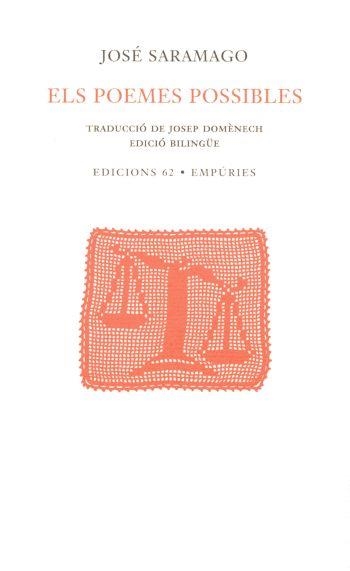 POEMES POSSIBLES, ELS | 9788429755336 | SARAMAGO, JOSE | Llibreria Drac - Llibreria d'Olot | Comprar llibres en català i castellà online